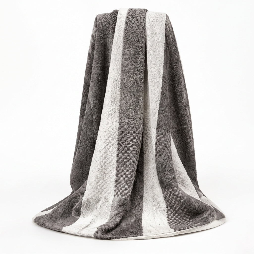 Super Soft Velvet Bath Towel β King Size 30 Γ 60 Inches