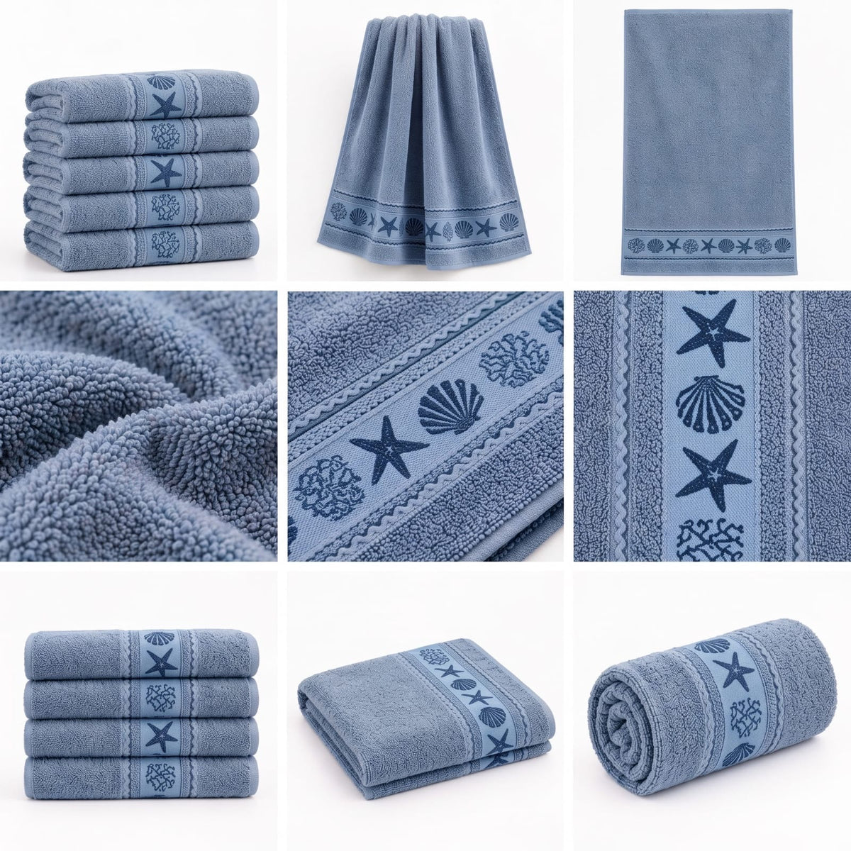 Premium Self Print Cotton.     Bath Towel – 27 × 54 Inches