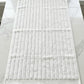Export Quality Ultra Soft Ribbed White Bath Towel (27x54 Inches)