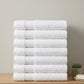 Premium Solid White Cotton Bath Towel (27x54 Inches)
