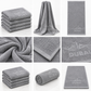Premium Hotel Quality Embossed Grey Bath Towel – 30x60 Inches